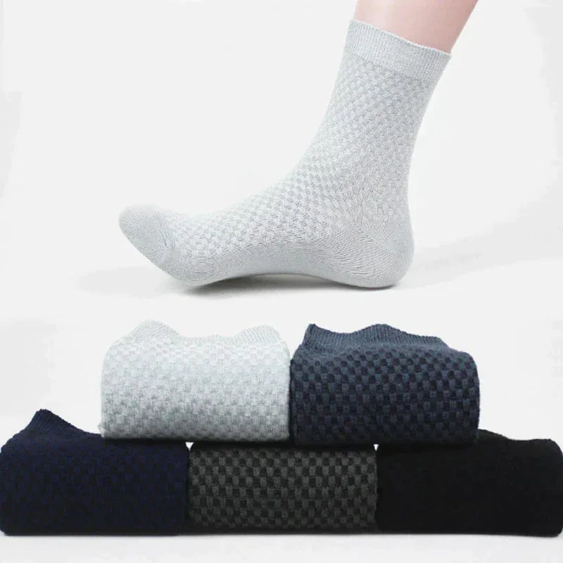 5 PAIRES DE CHAUSSETTE EN FIBRE DE BAMBOU - BOXHERO