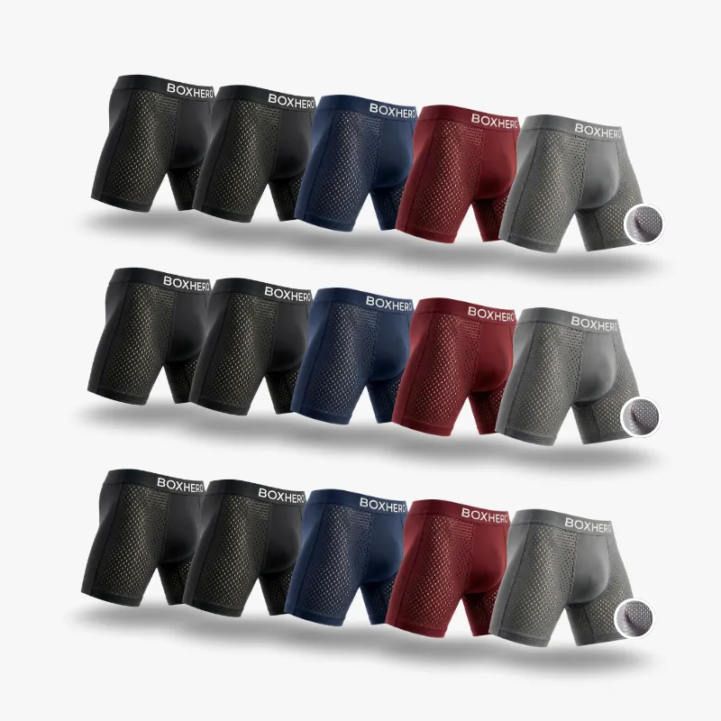 BOXER BOXHERO 1.0 EN FIBRE DE BAMBOU - CONFORT RÉVOLUTIONNÉ TOUT AU LONG DE LA JOURNÉE