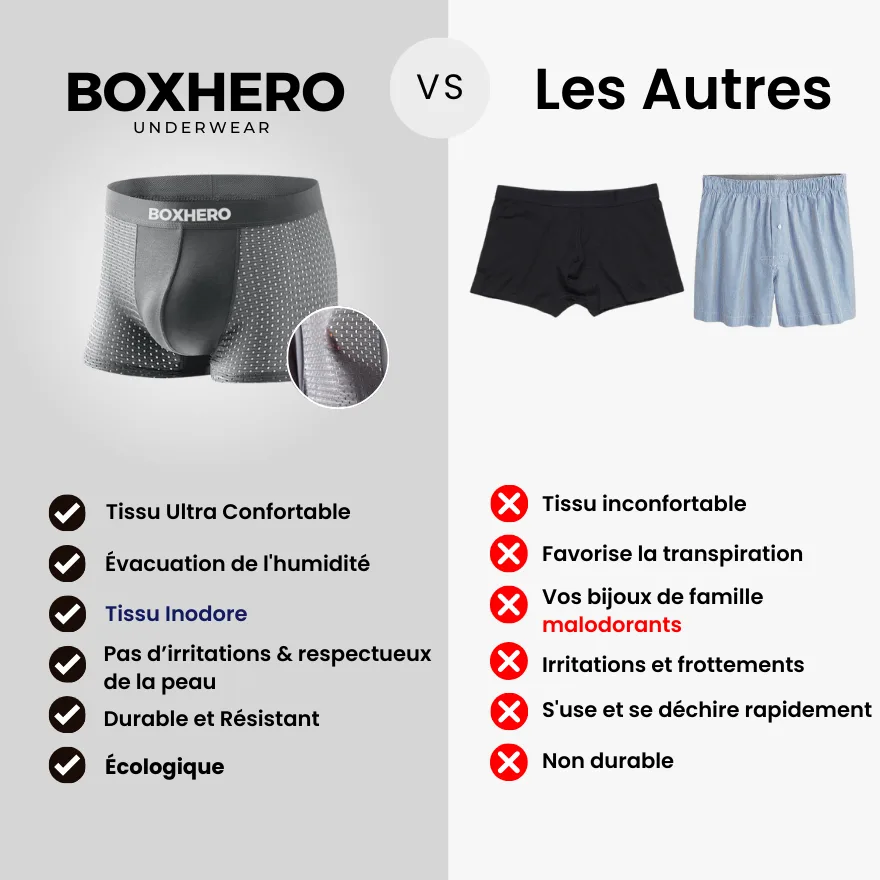 Boxers réinventés : le confort du bambou qui vous suit à chaque mouvement