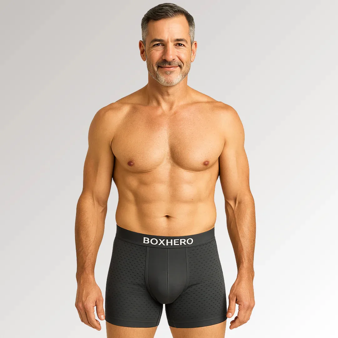 BOXER BOXHERO 1.0 EN FIBRE DE BAMBOU - CONFORT RÉVOLUTIONNÉ TOUT AU LONG DE LA JOURNÉE