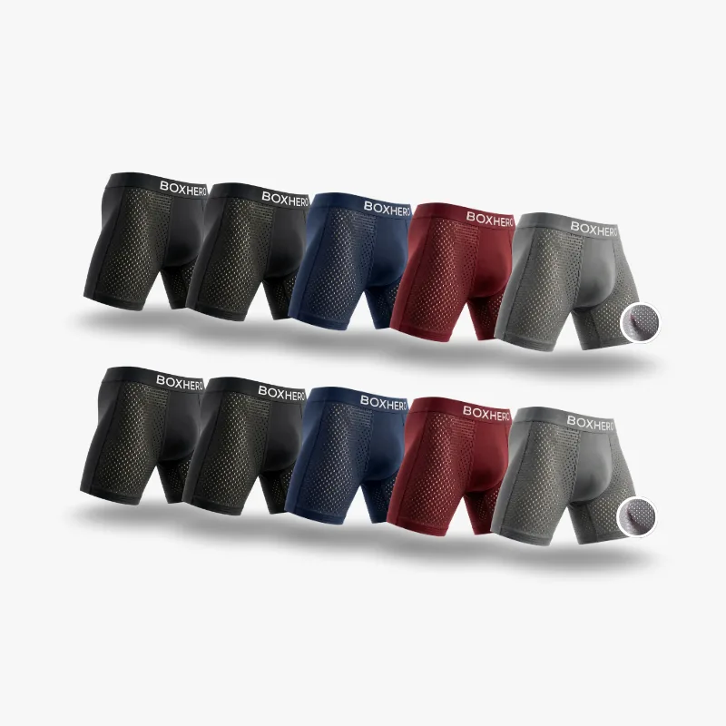 BOXER BOXHERO 1.0 EN FIBRE DE BAMBOU - CONFORT RÉVOLUTIONNÉ TOUT AU LONG DE LA JOURNÉE