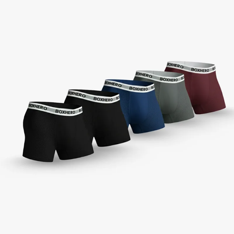 BOXER BOXHERO NOVA EN FIBRE DE BAMBOU - CONFORT RÉVOLUTIONNÉ TOUT AU LONG DE LA JOURNÉE