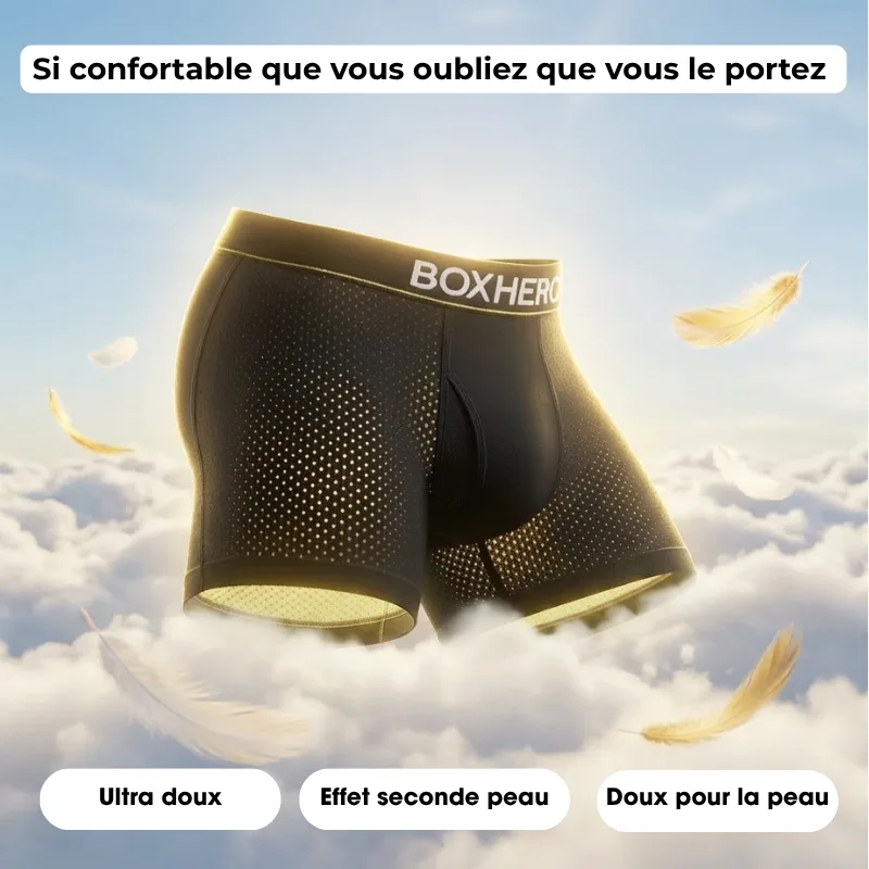 BOXHERO 2.0 EN FIBRE DE BAMBOU - CONFORT RÉVOLUTIONNÉ TOUT AU LONG DE LA JOURNÉE