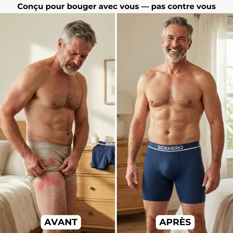 BOXHERO 2.0 EN FIBRE DE BAMBOU - CONFORT RÉVOLUTIONNÉ TOUT AU LONG DE LA JOURNÉE