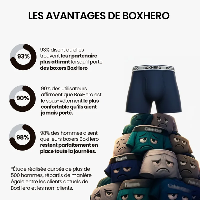 BOXER BOXHERO INFEEL - LE BOXER AUSSI LÉGER QUE L'AIR