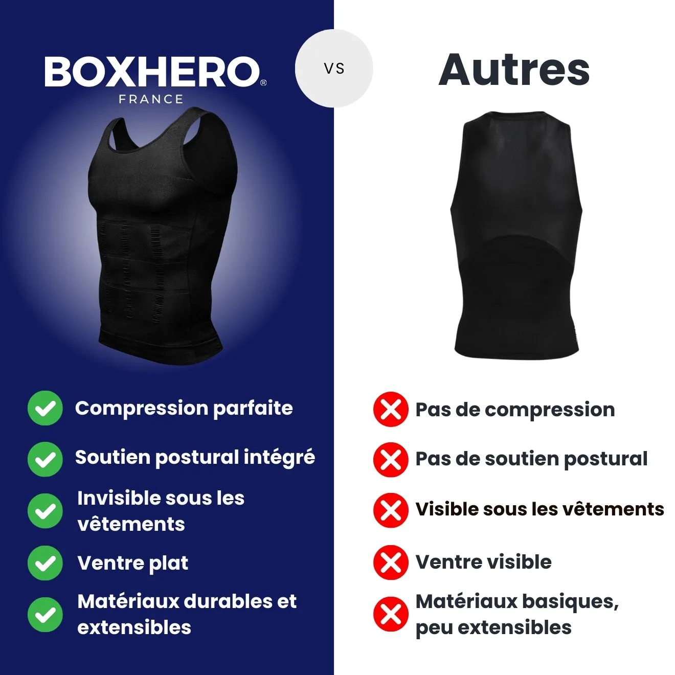 DÉBARDEUR DE COMPRESSION